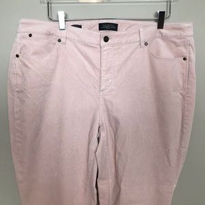 Talbots Jeans - Talbots Blush Pink Corduroy Jeans. Talbots Jeans - Talbots Blush Pink Corduroy Jeans.